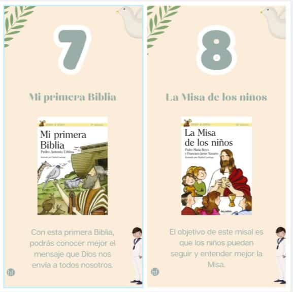 Mi primera Biblia y La misa de los niños