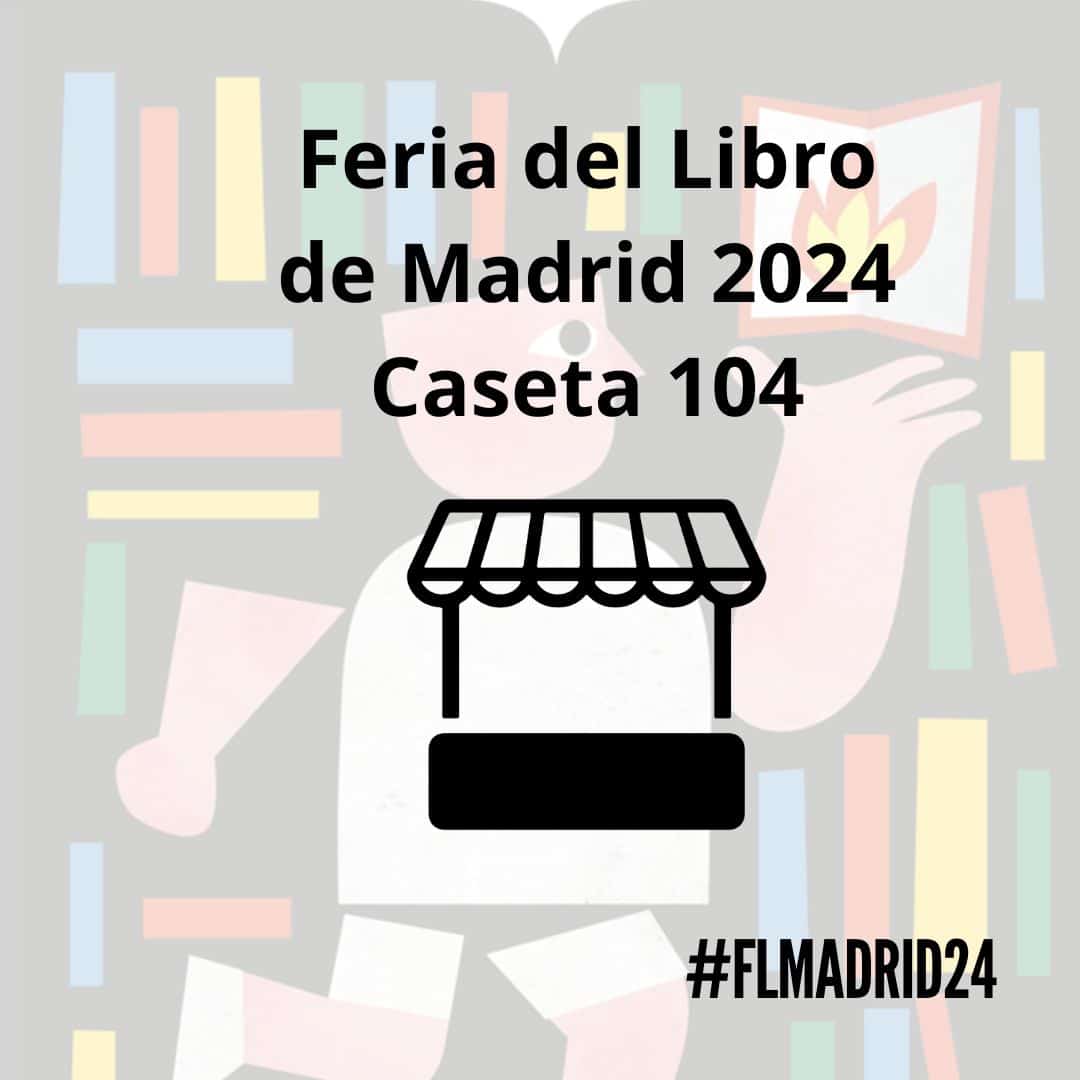 Caseta 104 de la Feria del Libro de Madrid