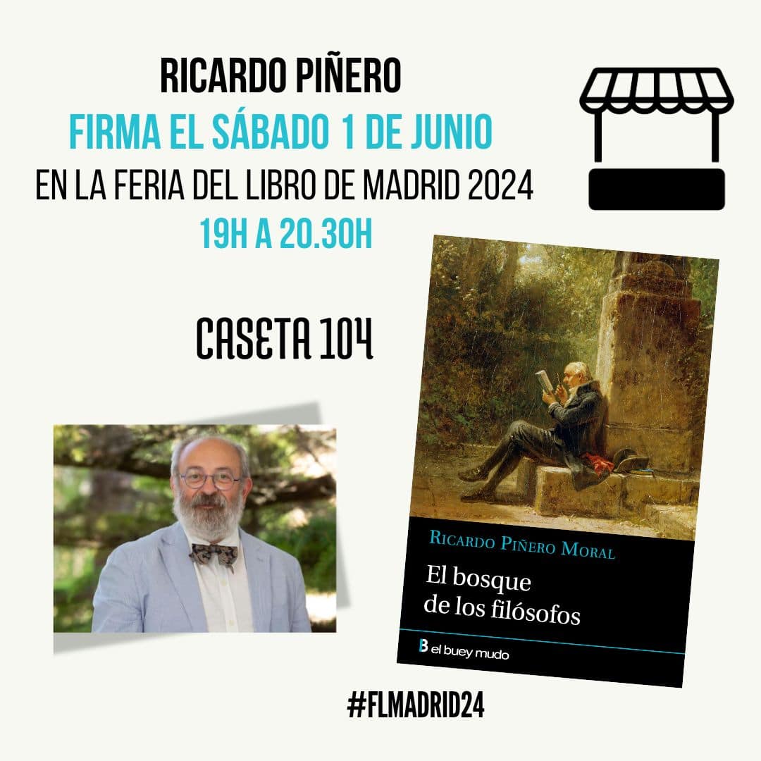 Ricardo Piñero, autor de El bosque de los filósofos