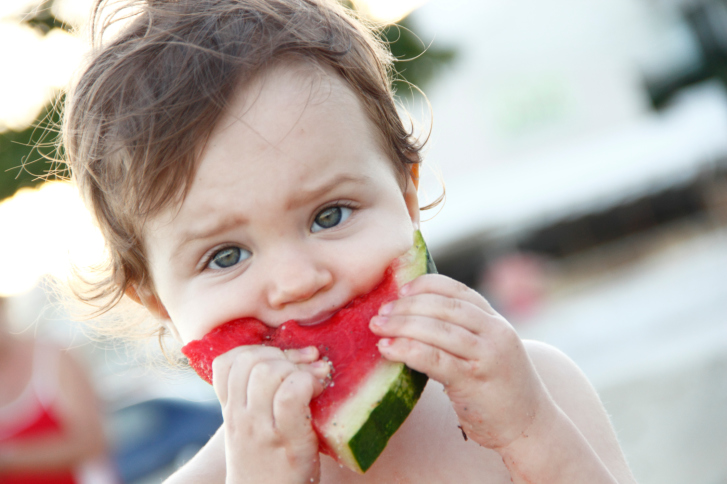 El sentido del gusto del bebé