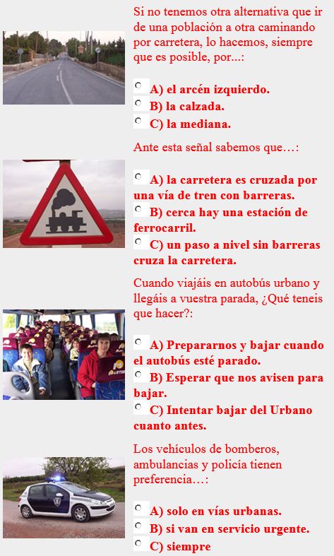 Educación vial 5