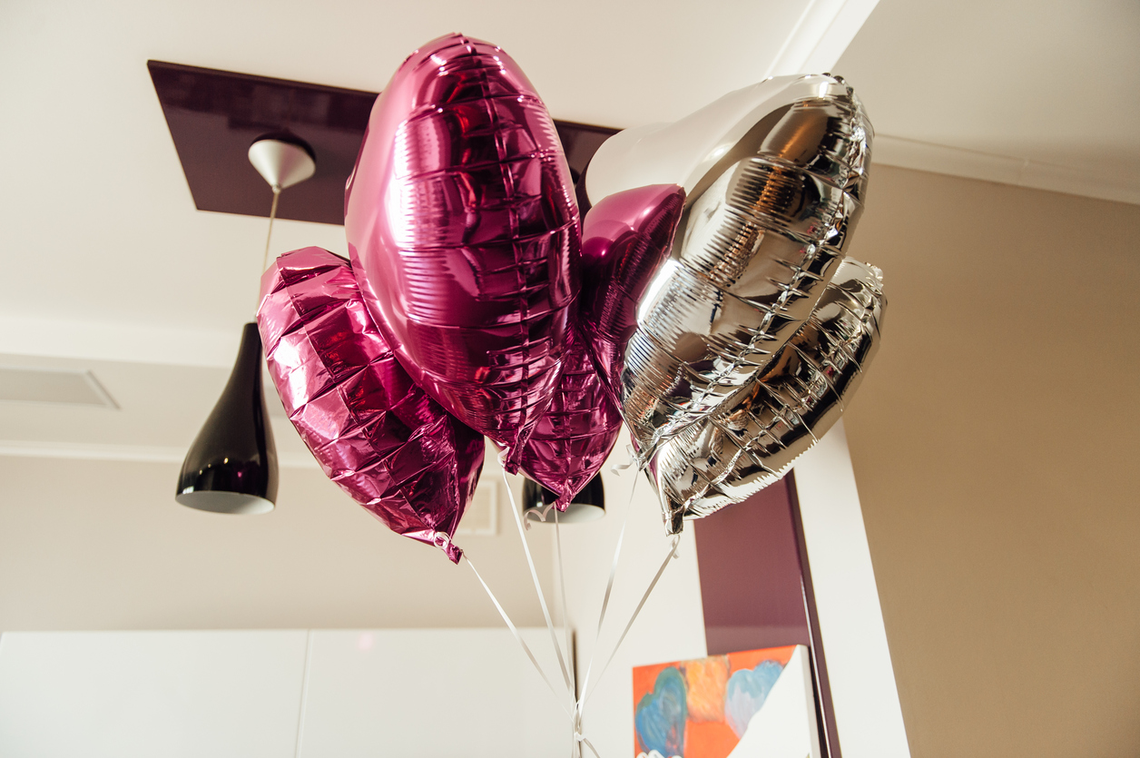 Sorpresa San Valentín con globos