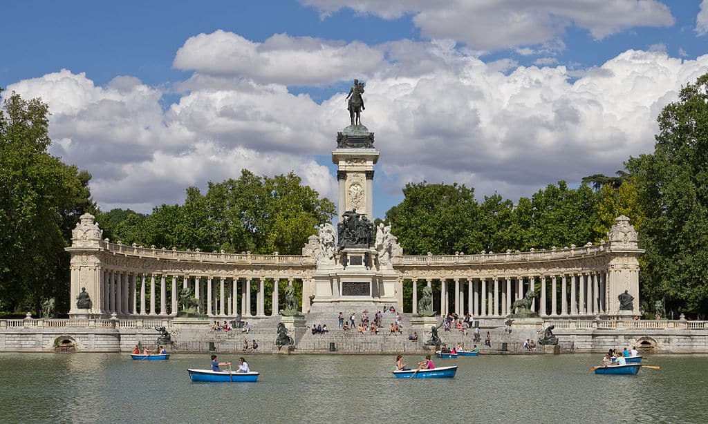 Jardines de El Retiro. Madrid