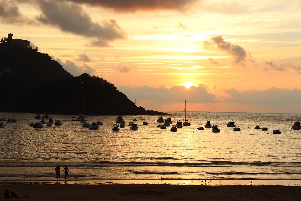 Playa de la Concha. San Sebastián