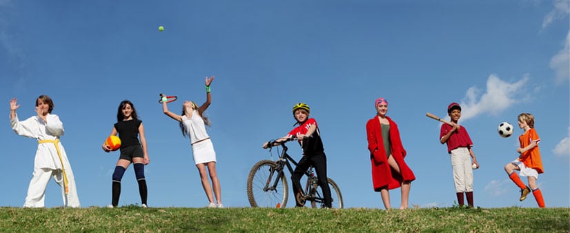 Deporte en los campamentos de verano