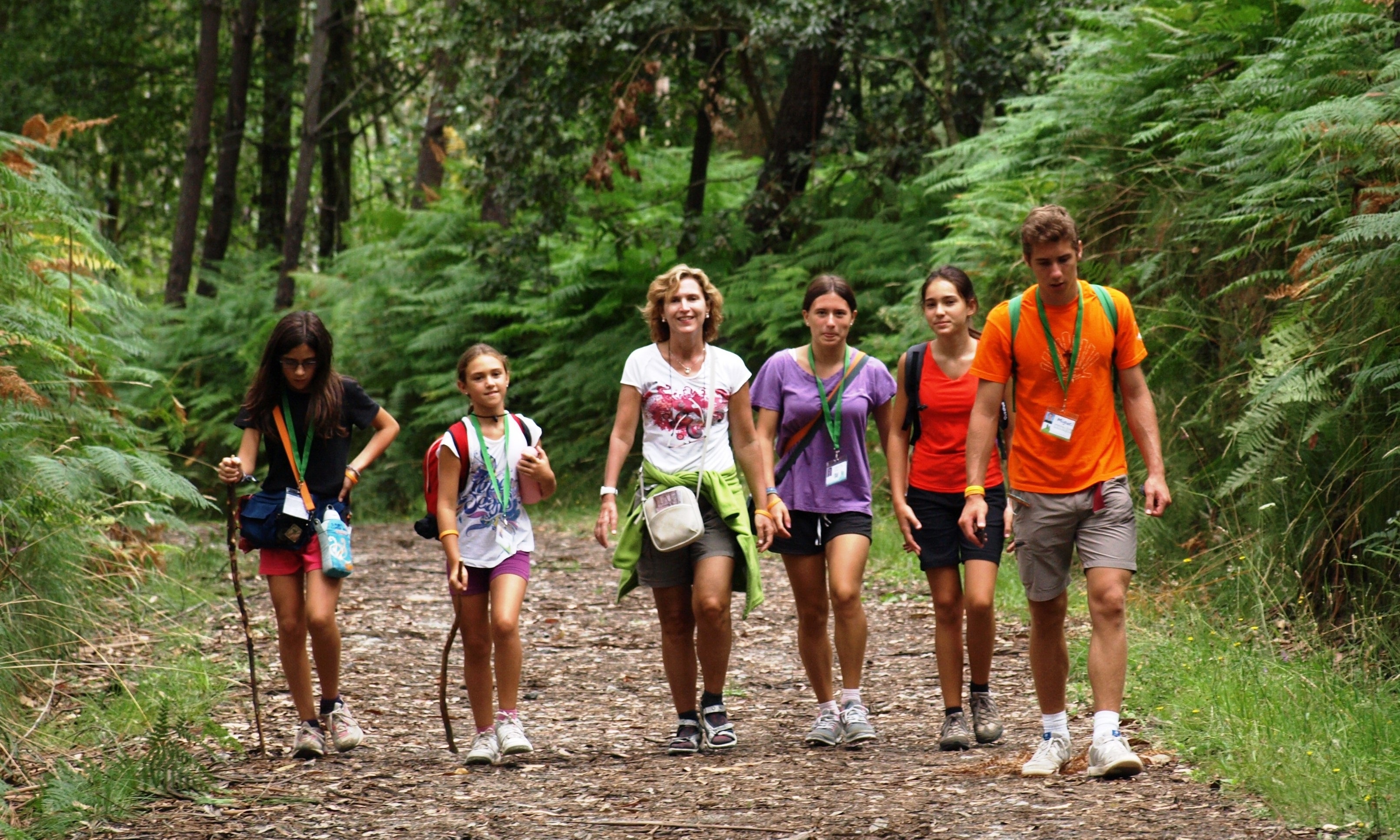 El Camino de Santiago hace familia