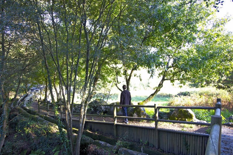 Sendero de los Muiños de Riomaior en Vigo