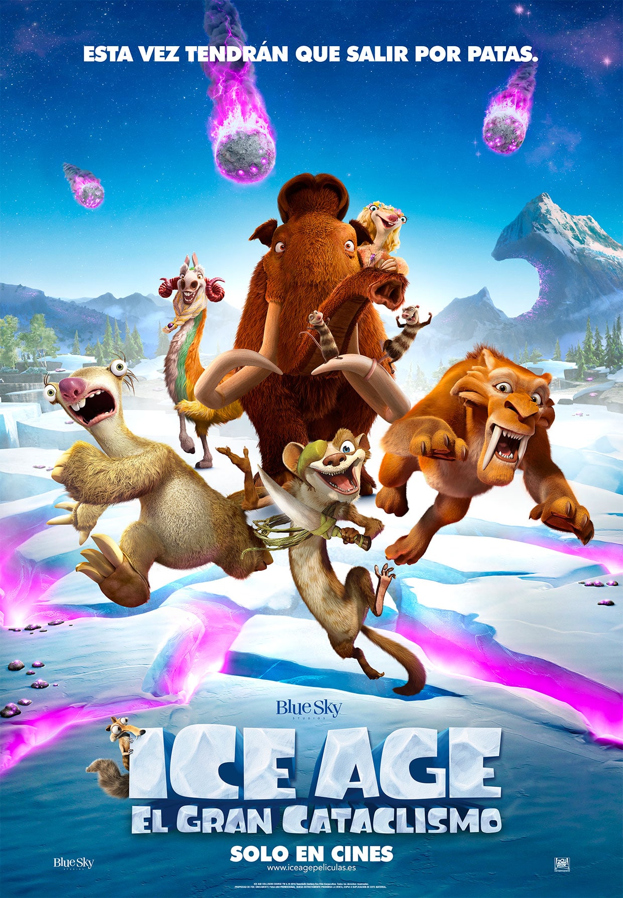 Poster Ice Age: el gran cataclismo