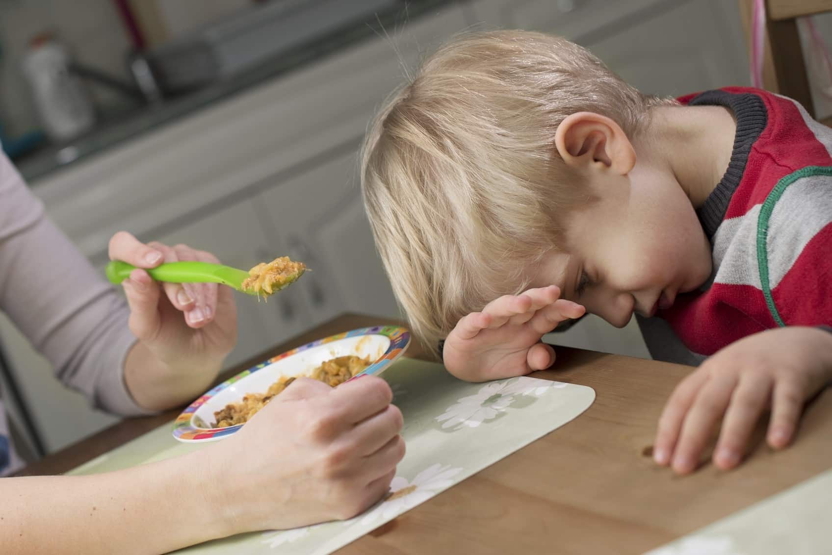 Niño no quiere comer