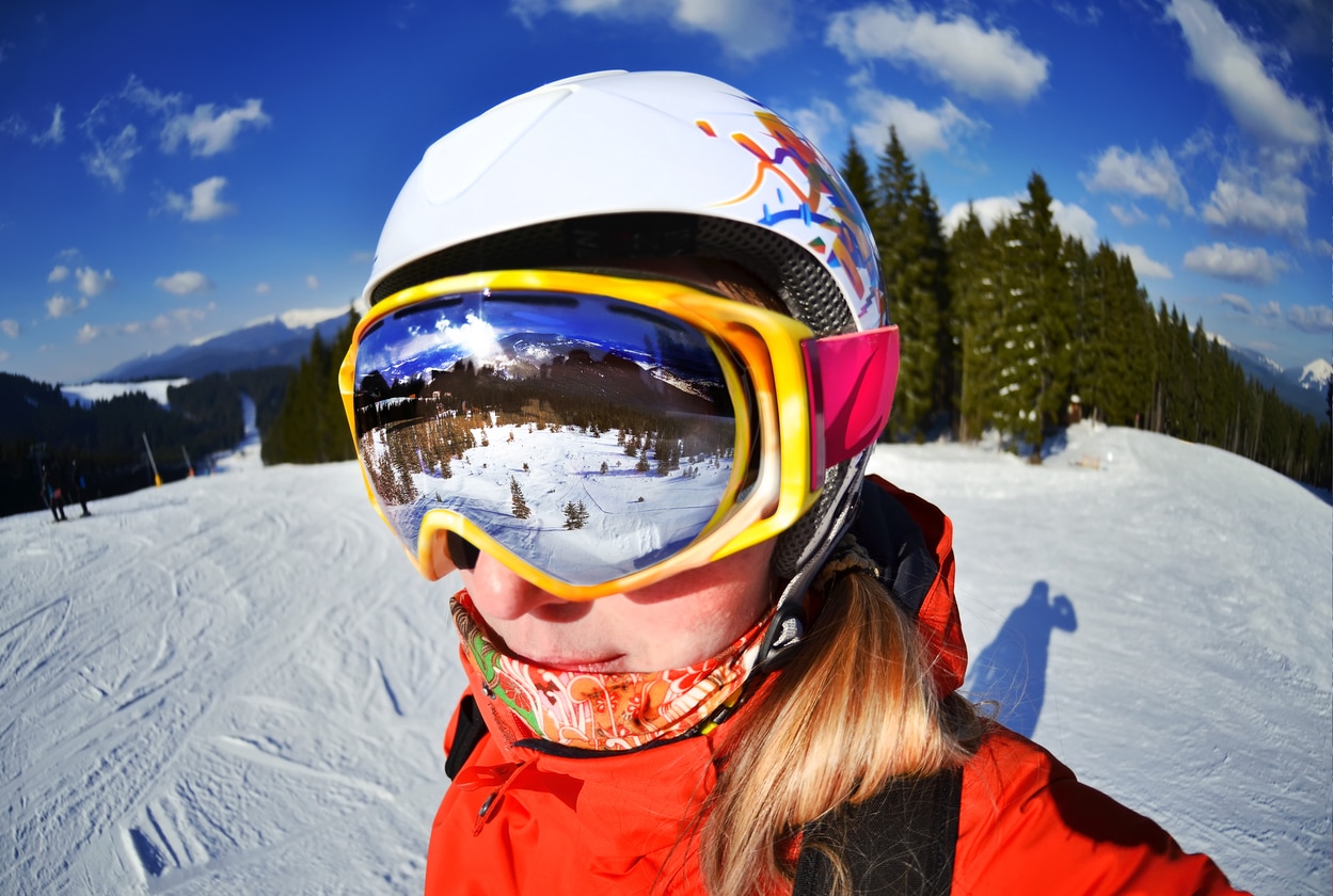 Gafas adecuadas para la nieve