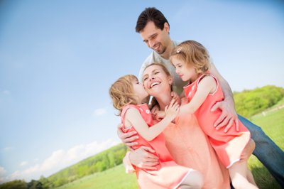 Una familia feliz