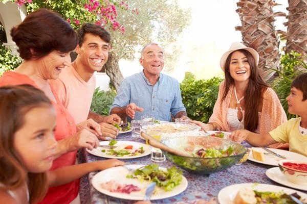 Comida en familia