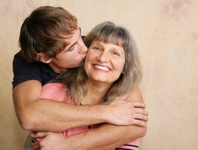 Madre con su hijo