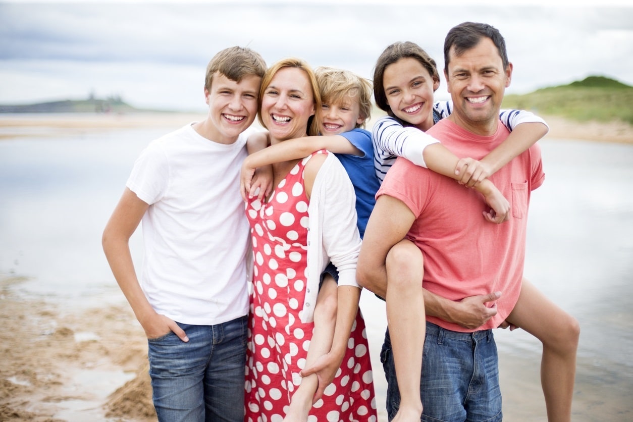 Adolescentes en familia