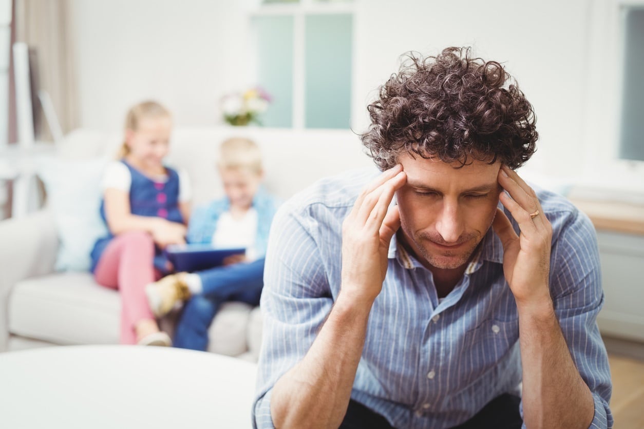 La depresión puede ser una enfermedad contagiosa en casa.