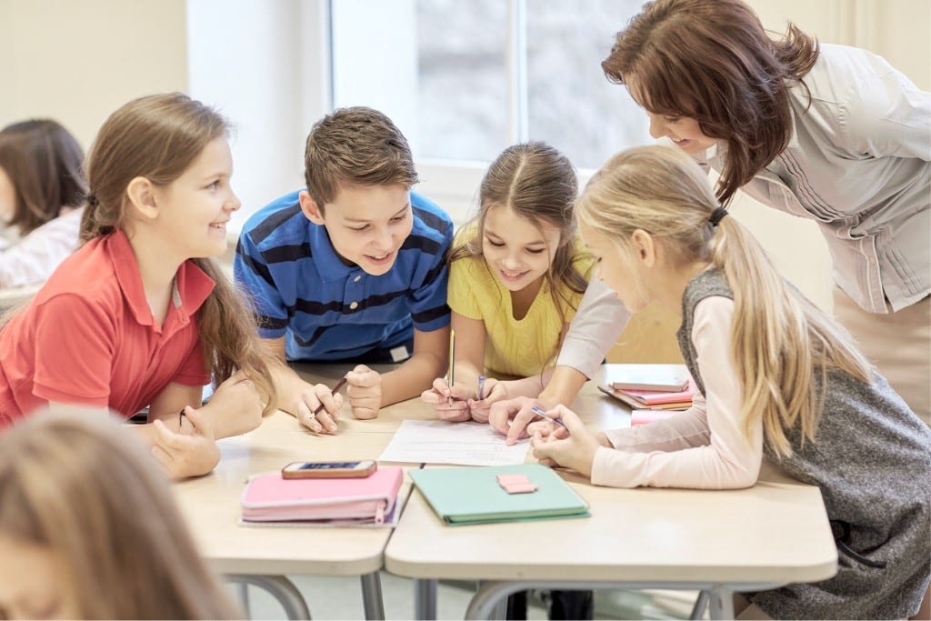 Los trabajos en grupo en la vida del escolar.