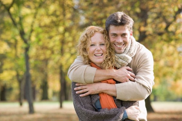 Pareja feliz