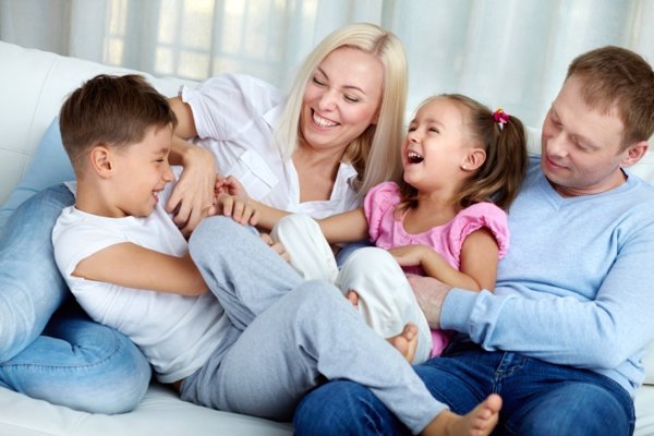 Familia feliz