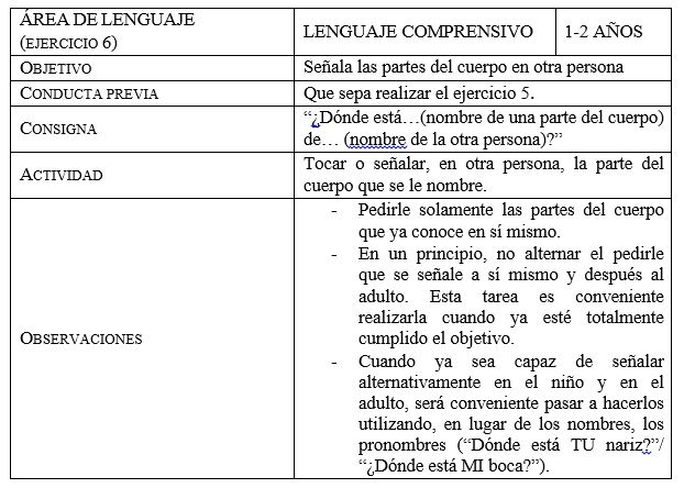 Ampliar vocabulario. Ejercicio 6