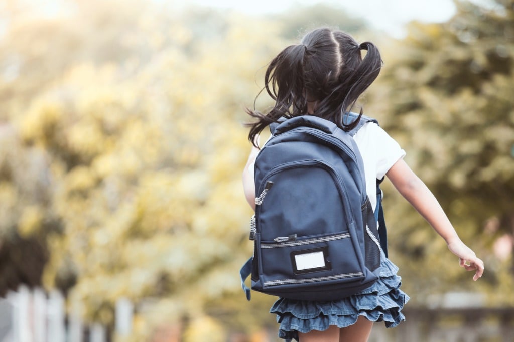 Con la mochila, de excursión