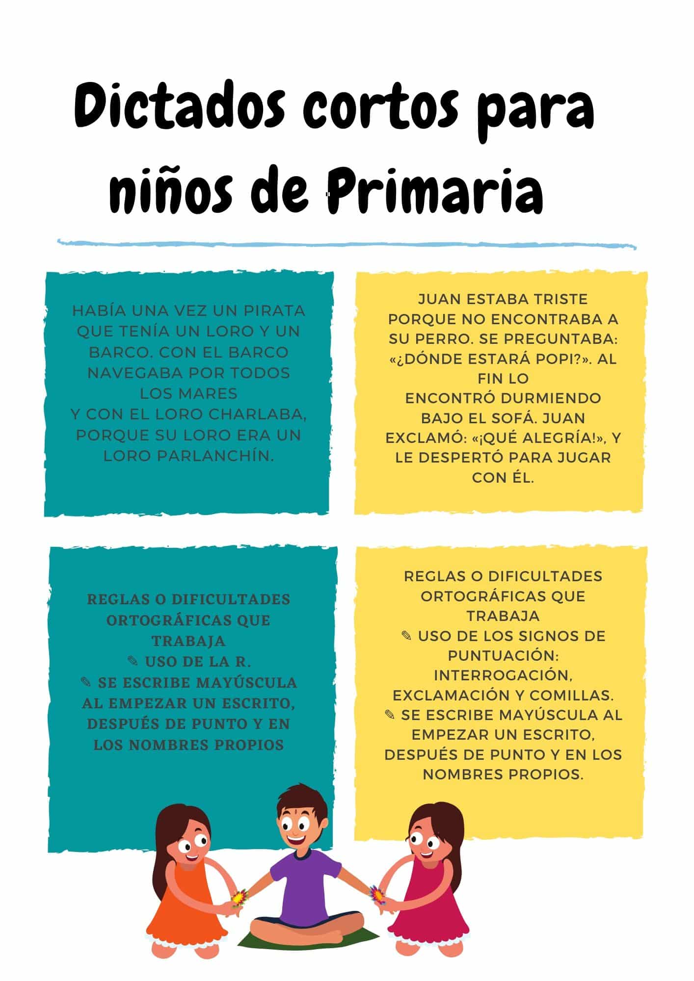 Dictados divertidos para Primaria