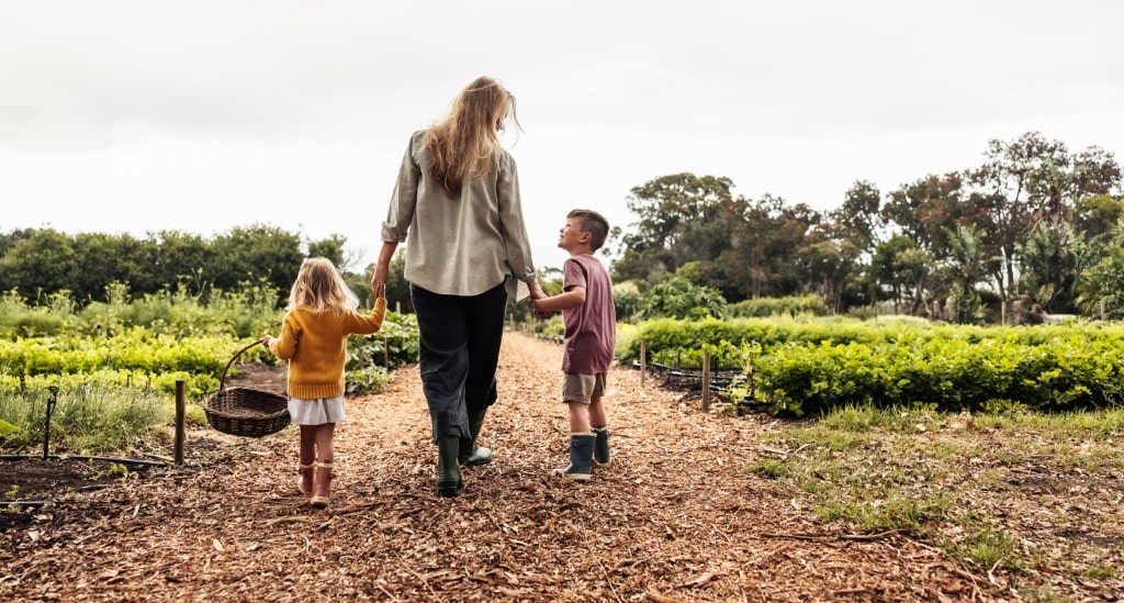 Vivir la vida agrícola en el campo