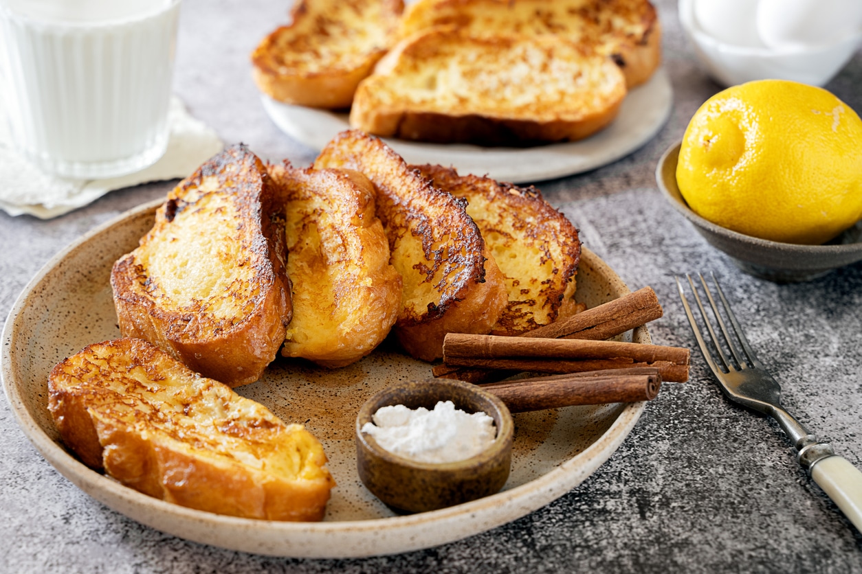 Receta de torrijas