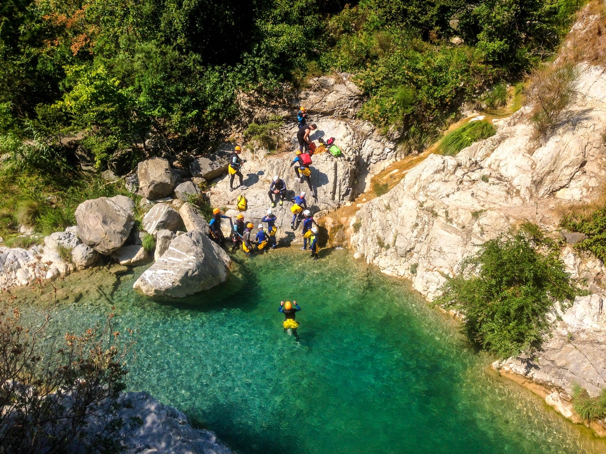 Barranquismo en la isla de Mallorca