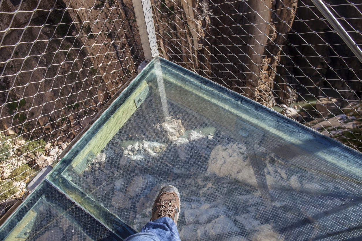 Caminito del Rey pasarela de cristal