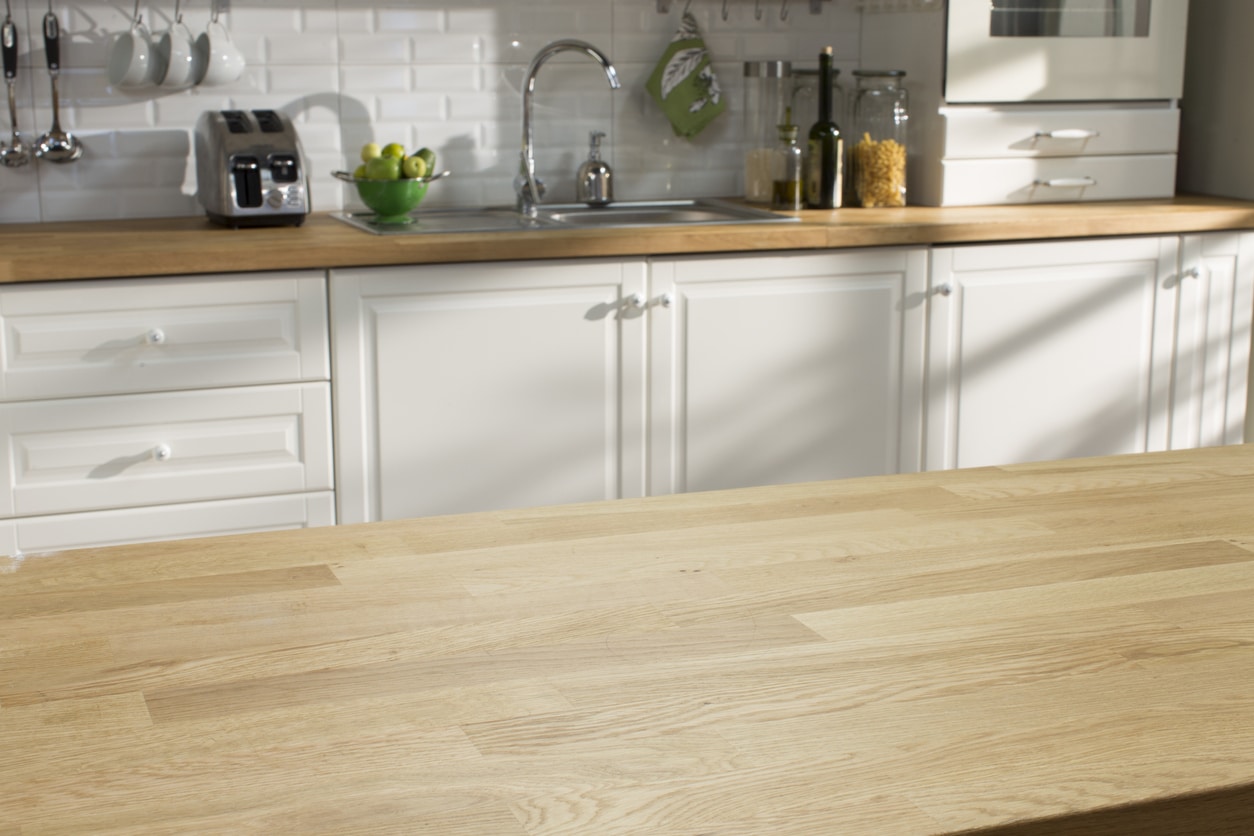 Paneles de madera para la cocina