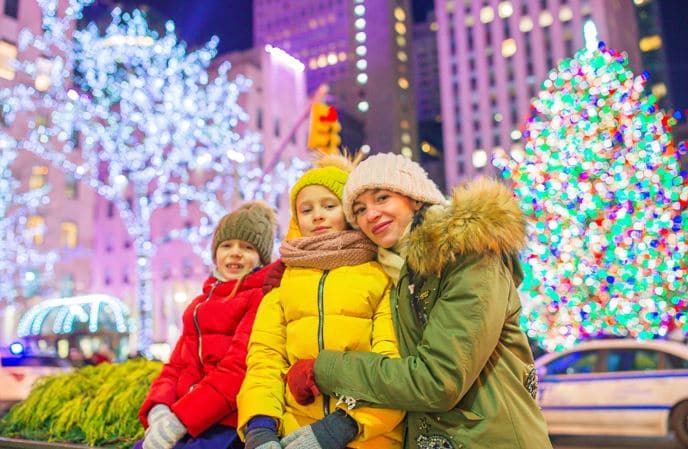 Nueva York, nunca duerme en Navidad